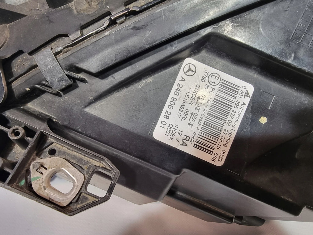 Frontscheinwerfer Mercedes-Benz W246 A2469062801 Rechts Scheinwerfer Headlight SCH8060063288hf