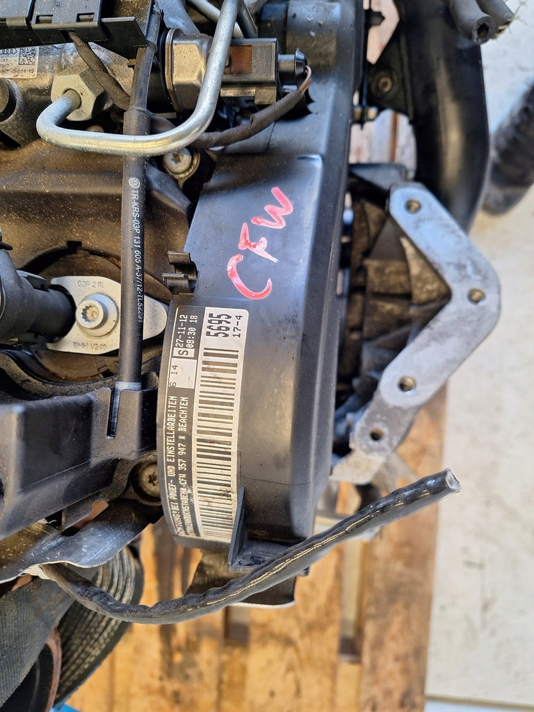 Motor VW Polo CFW 1.2 TDI 75PS 55kW Diesel Engine Unkomplett