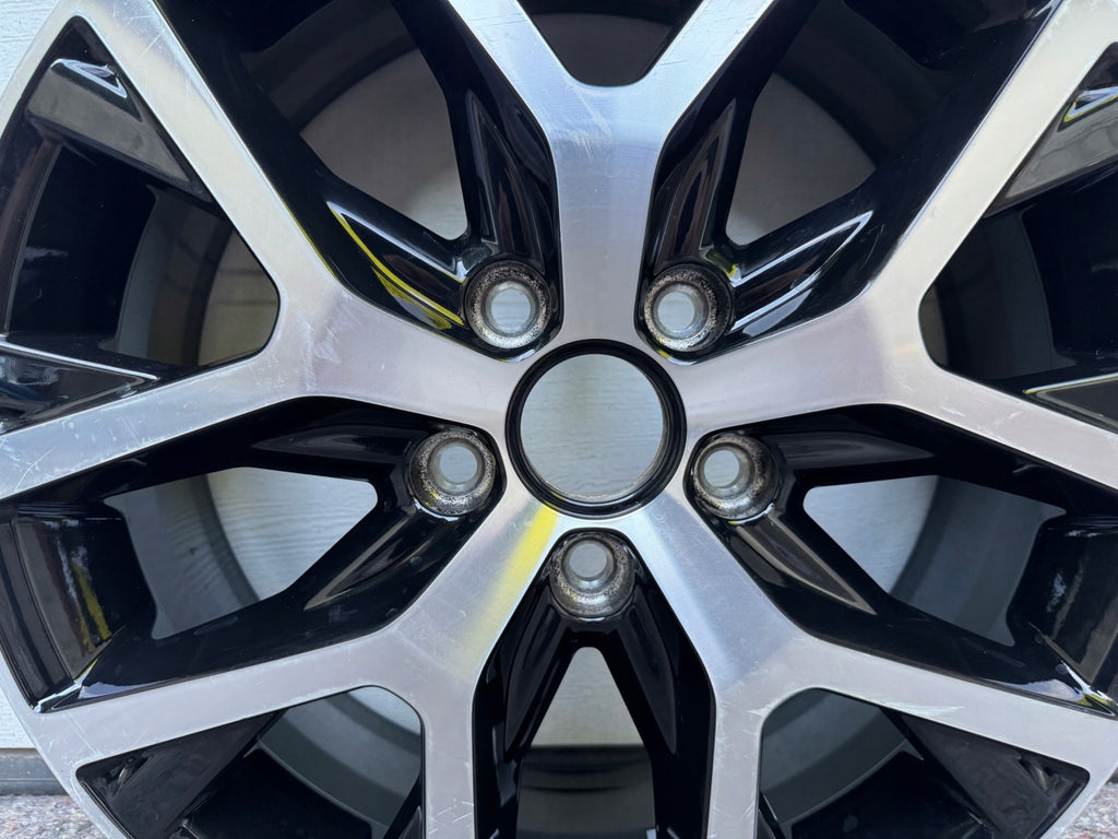 1x Alufelge 17 Zoll 6.0" 5x112 50ET Glanz Schwarz 2K5601025F VW Golf I Caddy FEL8839380342pm