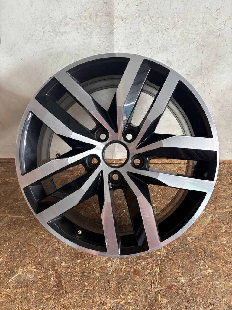 1x Alufelge 17 Zoll 7.0" 5x112 49ET Glanz Schwarz 5G0601025D VW Golf VII I FEL3571109169yf