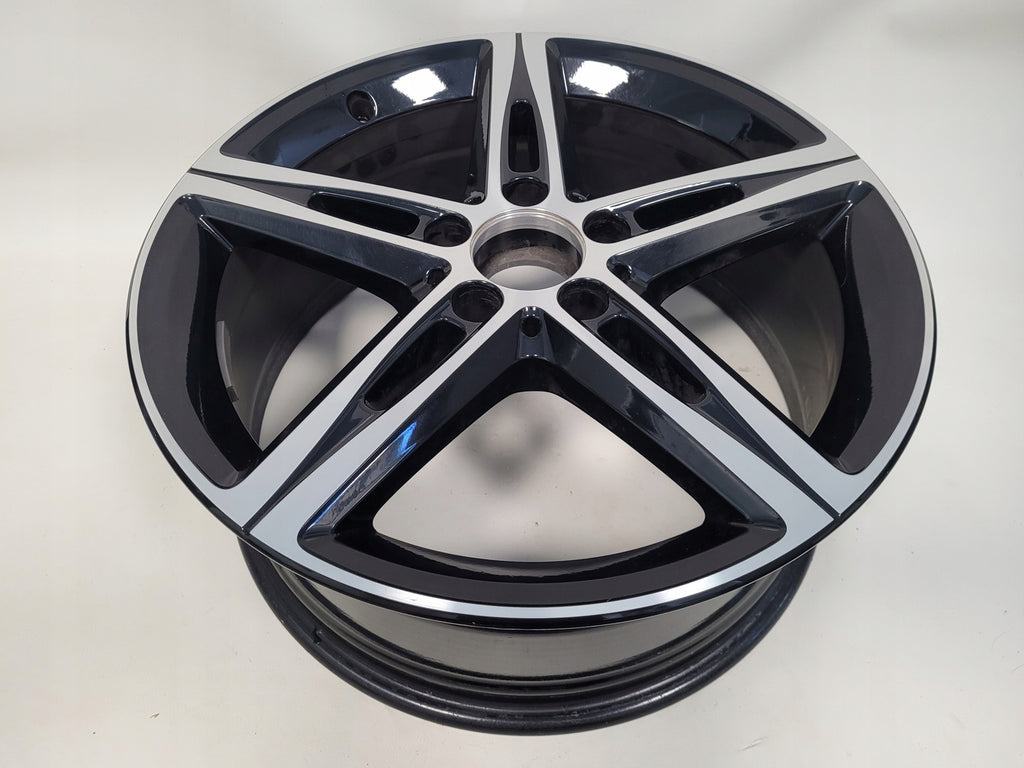 1x Alufelge 18 Zoll 7.5" 5x112 49ET Glanz A1774010700 Mercedes-Benz Cla