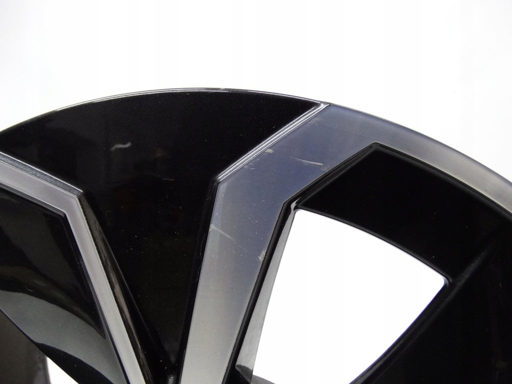 1x Alufelge 16 Zoll 6.0" 5x100 38ET Glanz Schwarz 658601025 Skoda Scala Kamiq FEL2388065777ha