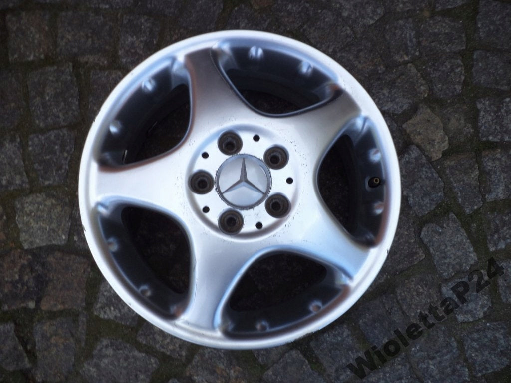 4x Alufelge 16 Zoll 6.5" 5x112 56ET Mercedes-Benz Rim Wheel