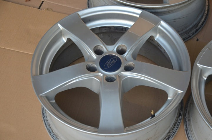 4x Alufelge 16 Zoll 7.0" 5x108 48ET Silber Ford Mondeo I Galaxy Focus C-Max FEL5964701724mr