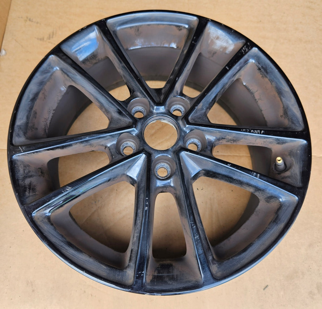 1x Alufelge 16 Zoll 7.0" 5x108 50ET Glanz Schwarz F1EC-1007-R1A Ford Rim Wheel FEL3502345709no