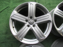 Laden Sie das Bild in den Galerie-Viewer, 4x Alufelge 18 Zoll 7.5" 5x112 49ET Glanz Silber 5G0601025 VW Golf Vii Rim Wheel FEL7142618788zf
