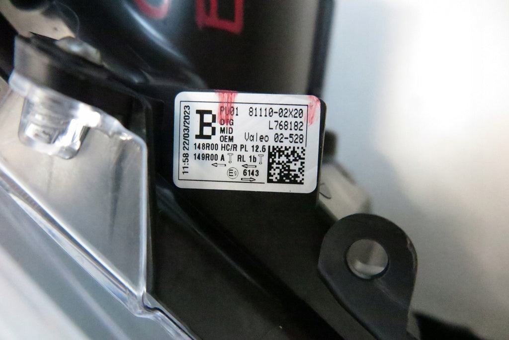 Frontscheinwerfer Toyota Corolla 81110-02X20 Rechts Scheinwerfer Headlight