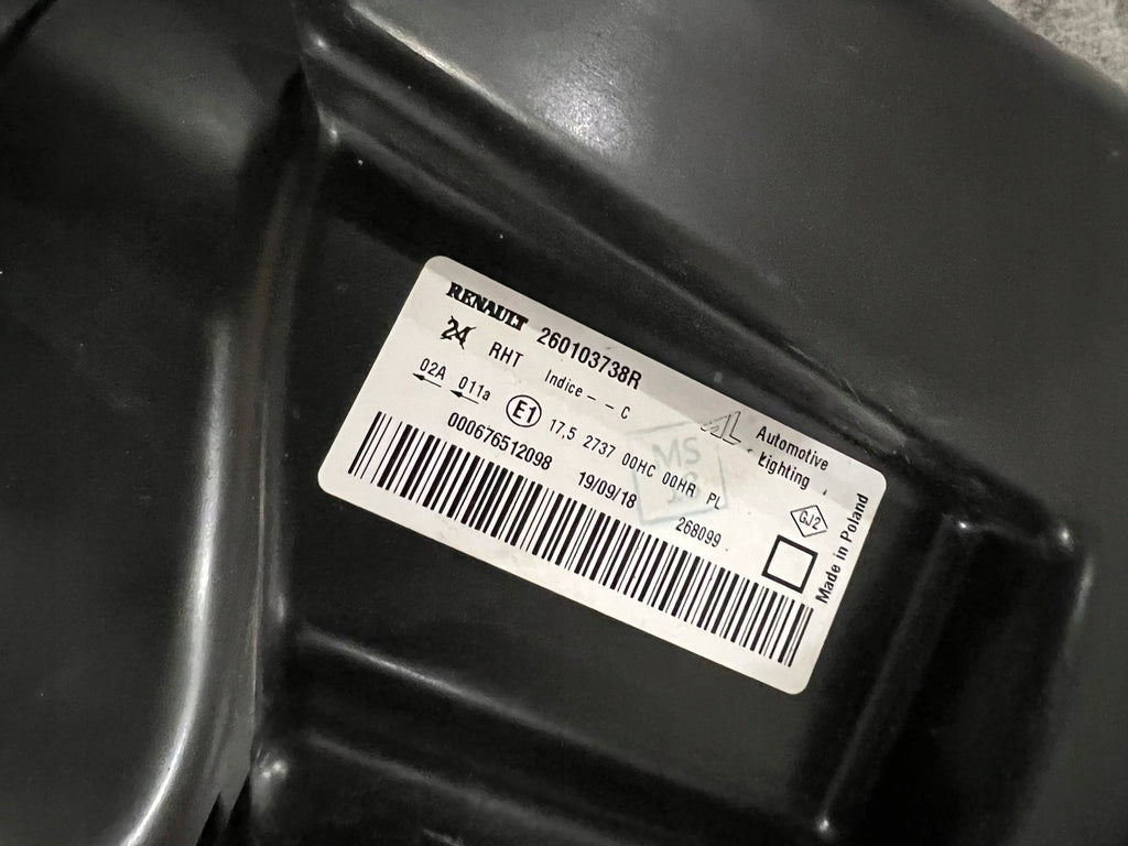 Frontscheinwerfer Dacia Duster 260103738R Rechts Scheinwerfer Headlight