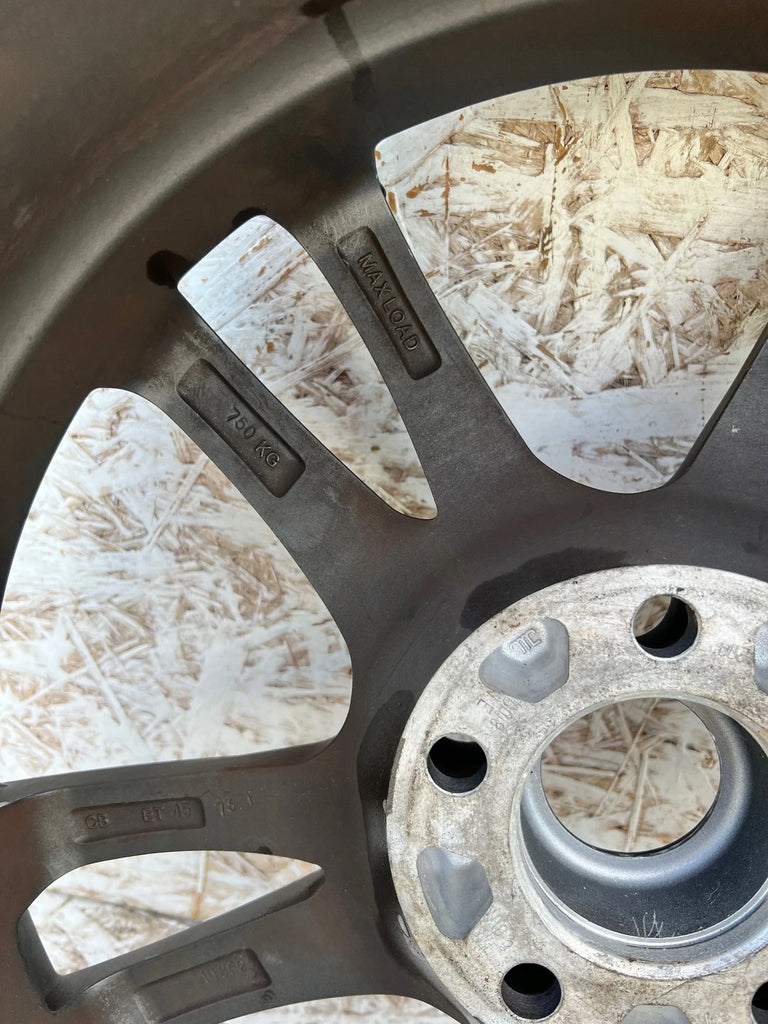 1x Alufelge 18 Zoll 8.0" 5x114.3 45ET KBA-51951 Vw Rim Wheel