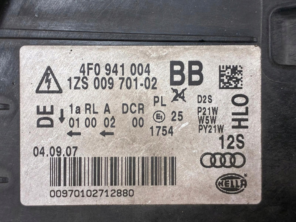 Frontscheinwerfer Audi A6 C6 4F0941004B Xenon Rechts Scheinwerfer Headlight SCH7058494408il