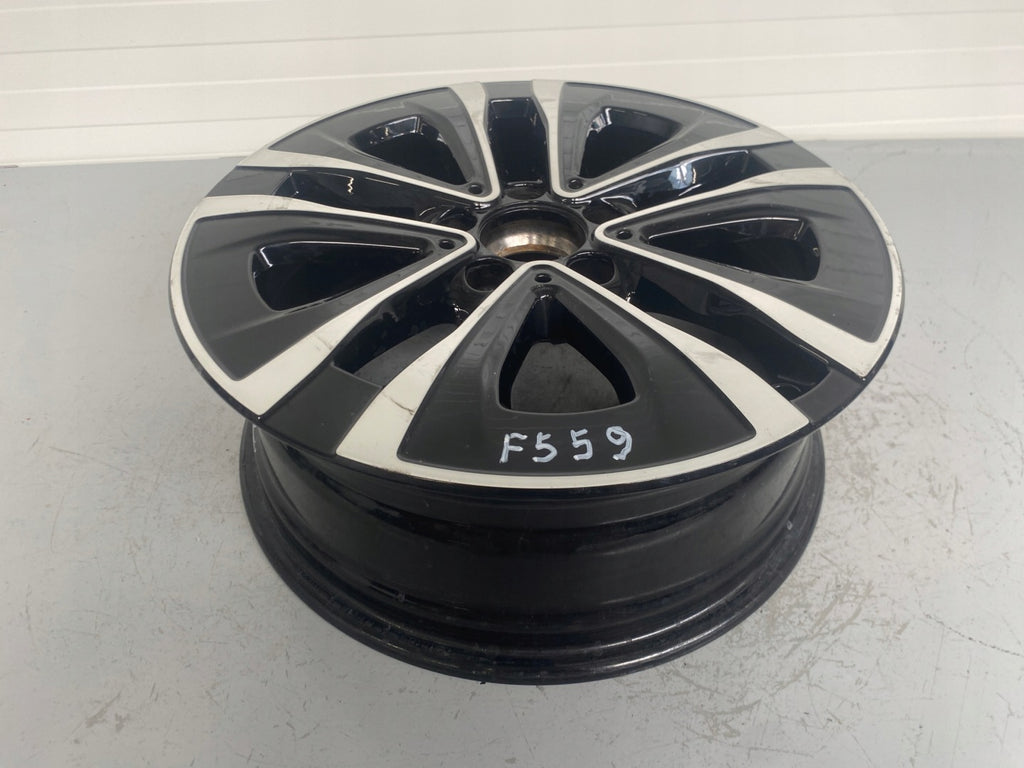 1x Alufelge 17 Zoll 6.5" 5x112 44ET Glanz Schwarz A1774012900 Mercedes-Benz W177 FEL9917407788pf