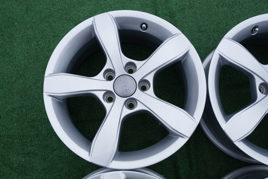 4x Alufelge 15 Zoll 6.0" 5x100 29ET Glanz Silber 8X0071495 Audi A1 Rim Wheel FEL4622761692vr