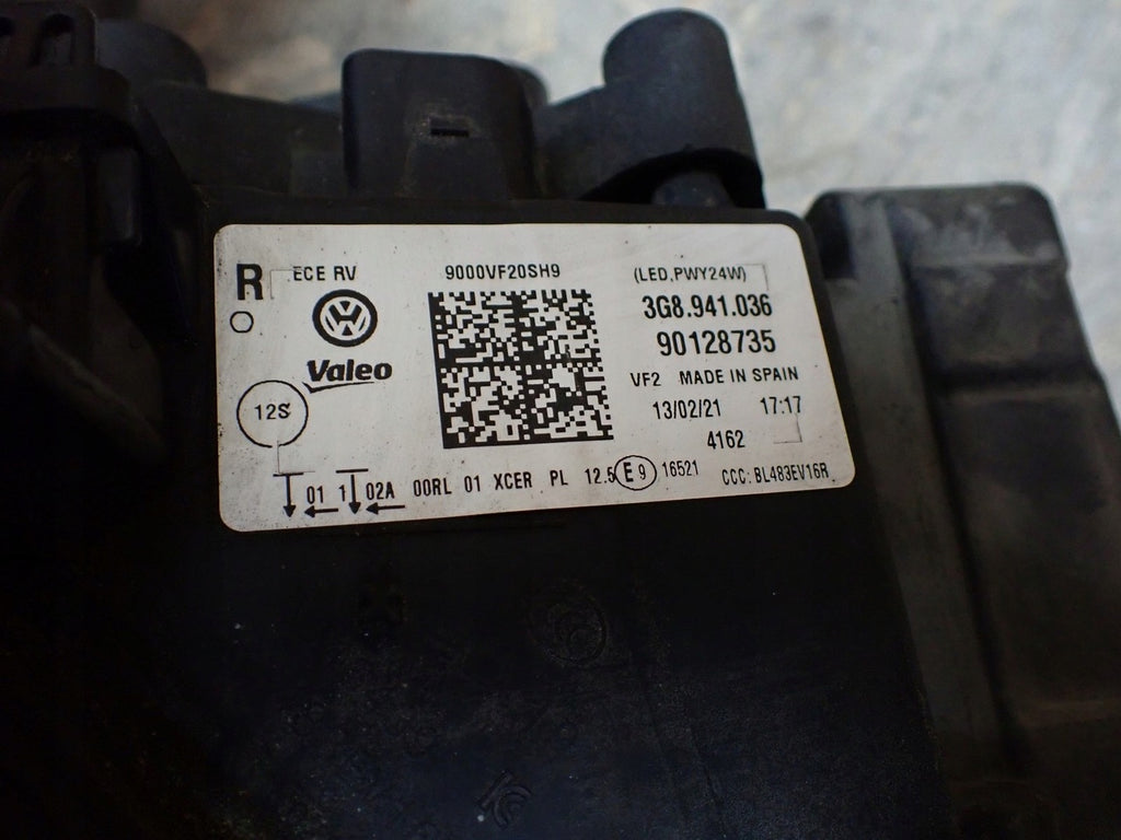 Frontscheinwerfer VW Arteon 3h7 3h9 3G8941036 Full LED Rechts Headlight SCH3177847357is