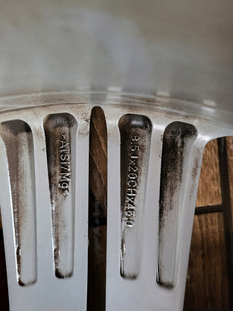 1x Alufelge 20 Zoll 8.5" 5x108 45ET Glanz Silber HK83-1007 Jaguar F-Pace