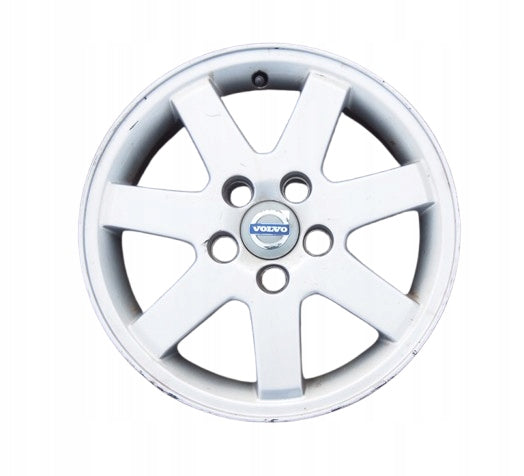 1x Alufelge 16 Zoll 6.0" 5x108 46ET Glanz Silber 30615589 Volvo C30 Rim Wheel FEL3193806655fu