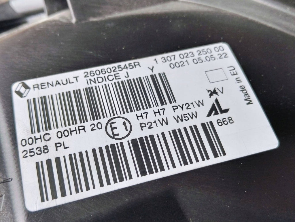 Frontscheinwerfer Renault Megane 260602545R Links Scheinwerfer Headlight SCH4485648454gg