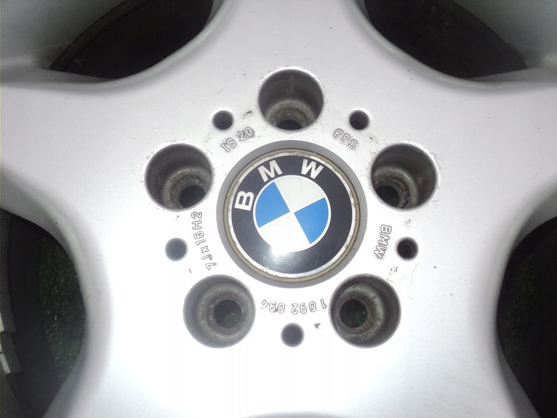 4x Alufelge 16 Zoll 7.0" 5x120 20ET Glanz Weiß BMW Rim Wheel FEL4567017364za