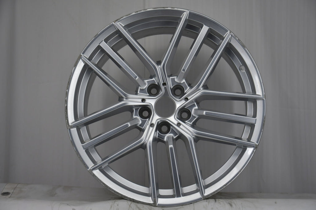 1x Alufelge 19 Zoll 10.0" 5x112 46ET Glanz Silber 5A324D7 BMW Rim Wheel FEL8073824100py
