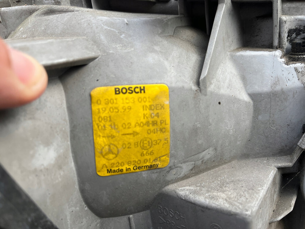 Frontscheinwerfer Mercedes-Benz W220 Links Scheinwerfer Headlight SCH5044050460rw