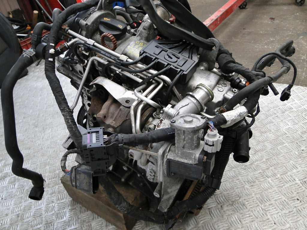 Motor VW Touran CBZ 1.2 TSI 105PS 77kW Benzin Engine Unkomplett