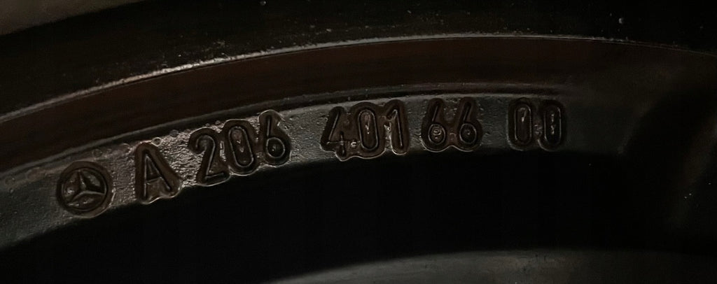 1x Alufelge 18 Zoll 9.0" 5x112 58ET Glanz Graphit A2064016600 Mercedes-Benz W206 FEL9573449609hh