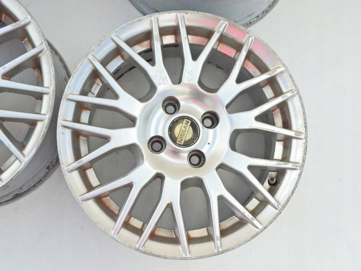 4x Alufelge 15 Zoll Nissan Micra I Rim Wheel FEL6913268629kj