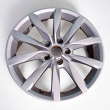 Load image into Gallery viewer, 1x Alufelge 17 Zoll 6.0&quot; 5x112 48ET Glanz Silber 5G0601025K VW Golf Vii