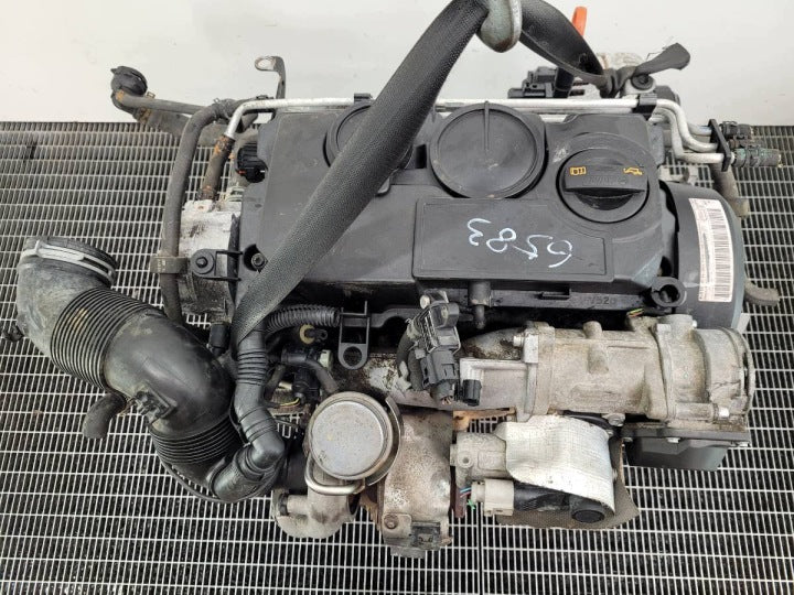 Motor VW Golf V I BLS 1.9 TDI 105PS 77kW 258TKm 2003 Diesel Engine Komplett MOT6614261579lc