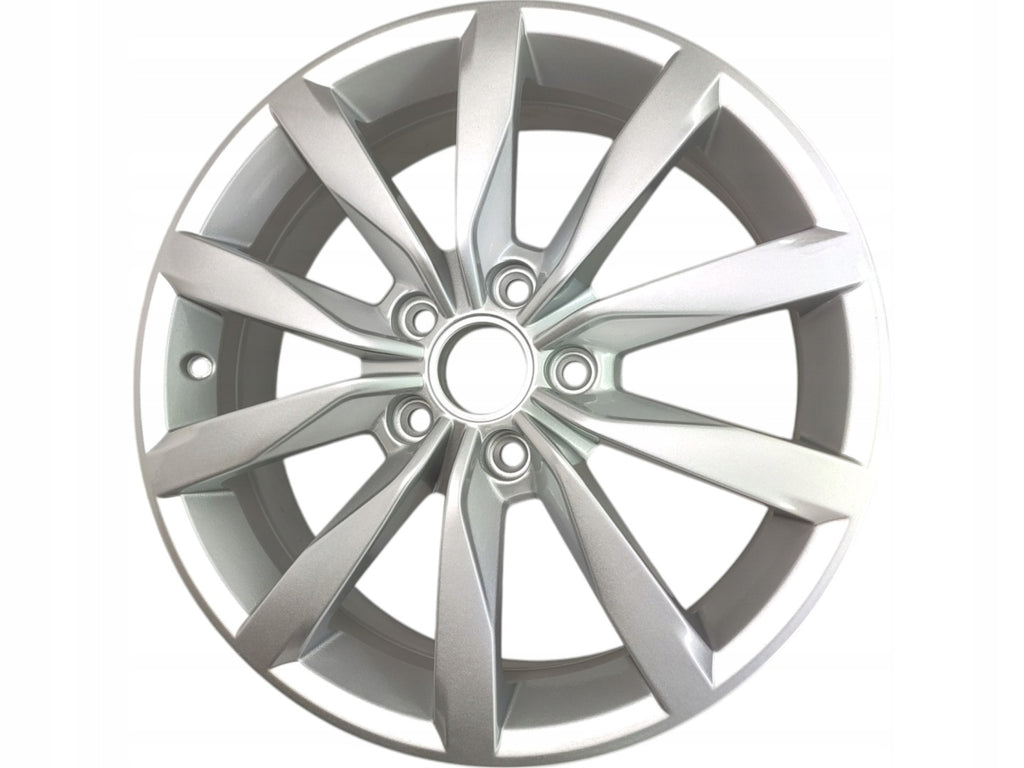 1x Alufelge 17 Zoll 6.0" 5x112 48ET Glanz Silber 5G0601025K VW Golf Rim Wheel FEL9660028637al