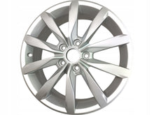 Load image into Gallery viewer, 1x Alufelge 17 Zoll 6.0" 5x112 48ET Glanz Silber 5G0601025K VW Golf Rim Wheel FEL9660028637al