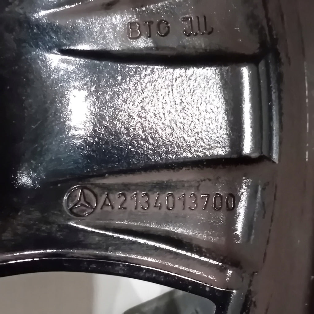 1x Alufelge 18 Zoll 8.0" 5x112 43ET Glanz Schwarz A2134013700 Mercedes-Benz FEL5317717527oy