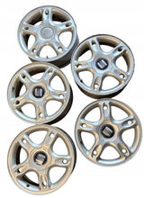 Load image into Gallery viewer, 1x Alufelge 16 Zoll 6.5" 5x100 44 5ET Glanz Silber 1M0601025A Seat Toledo I FEL6713079595hi