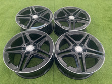 Laden Sie das Bild in den Galerie-Viewer, 4x Alufelge 18 Zoll 7.5" 5x112 49ET Glanz Schwarz A1774011500 Mercedes-Benz W177 FEL2581224814zt