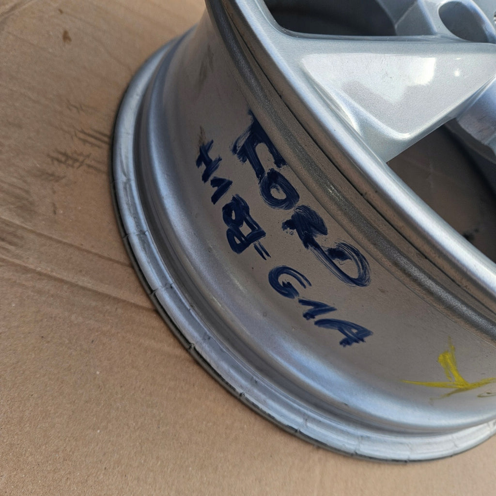 1x Alufelge 16 Zoll 6.5" 4x108 47 5ET Glanz Silber H1BJ-1007-G1A Ford Fiesta I FEL8348595634zn