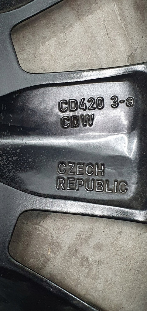 1x Alufelge 18 Zoll 7.5" 5x112 51ET Glanz Schwarz 6856034 Mini Countryman F60 FEL7316995258st