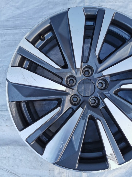 1x Alufelge 19 Zoll 7.5" 5x108 38ET 9809685477 Peugeot Ii Rim Wheel FEL9656838341dh