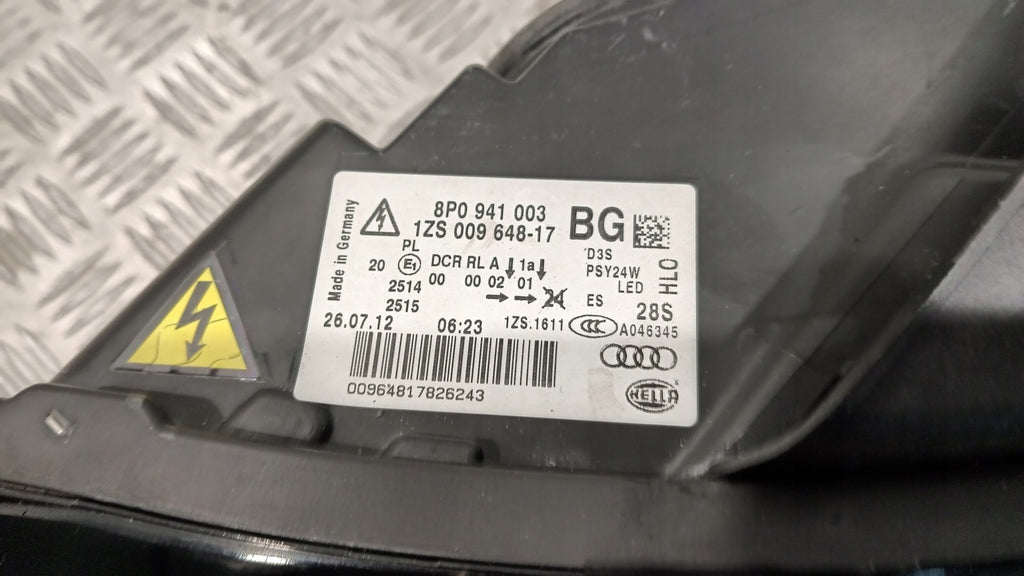 Frontscheinwerfer Audi A3 8P0941003 Xenon Links Scheinwerfer Headlight SCH8767445266cp