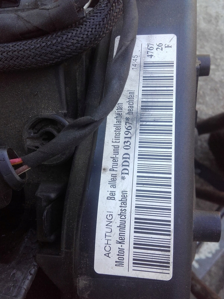 Motor Audi A6 C7 DDD 2.0 TDI 190PS 140kW 120TKm Diesel Engine Komplett