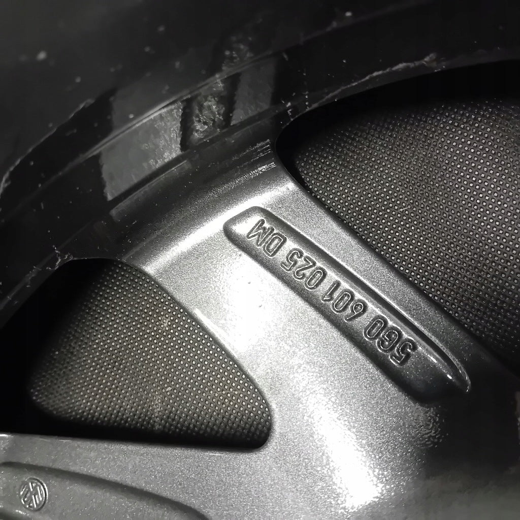 1x Alufelge 16 Zoll 6.5" 5x112 46ET Glanz Graphit 5G0601025 Mg Golf Vii FEL3720395389iv