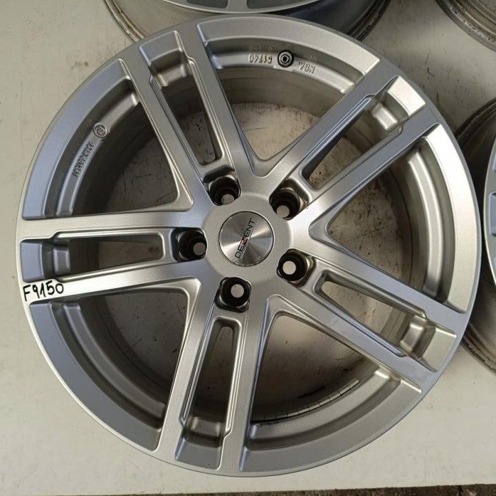 4x Alufelge 17 Zoll 7.5" 5x112 30ET Glanz Silber Audi I Rim Wheel FEL8254279469xp