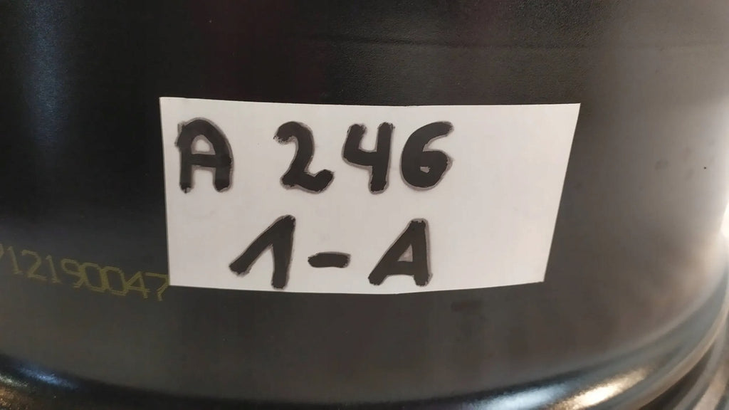 1x Alufelge 18 Zoll 7.5" 5x112 52ET Glanz Schwarz A2464010600 Mercedes-Benz W246 FEL4677438732wr