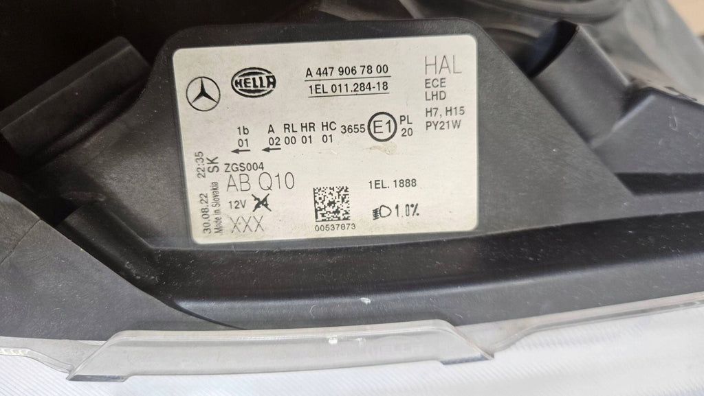 Frontscheinwerfer Mercedes-Benz Vito W447 A4479067800 Rechts Headlight SCH5328306894jd