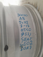 Laden Sie das Bild in den Galerie-Viewer, 1x Alufelge 17 Zoll 7.0" 5x112 40ET Glanz Silber SE027017 Seat I Rim Wheel FEL2603161984wx