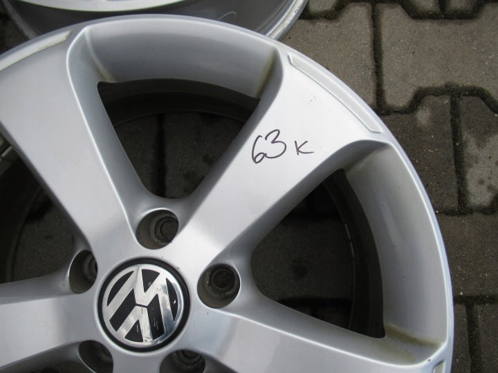 4x Alufelge 17 Zoll 6.5" 5x112 39ET 1K8071497 VW Scirocco Passat Rim Wheel FEL7718148344xt