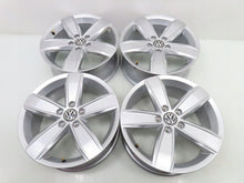 Load image into Gallery viewer, 4x Alufelge 17 Zoll 6.5" 5x112 41ET Glanz Silber 3G0071497B VW Tiguan Golf I FEL7072206911fr