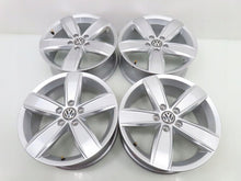 Load image into Gallery viewer, 4x Alufelge 17 Zoll 6.5" 5x112 41ET Glanz Silber 3G0071497B VW Tiguan Golf I FEL7072206911fr