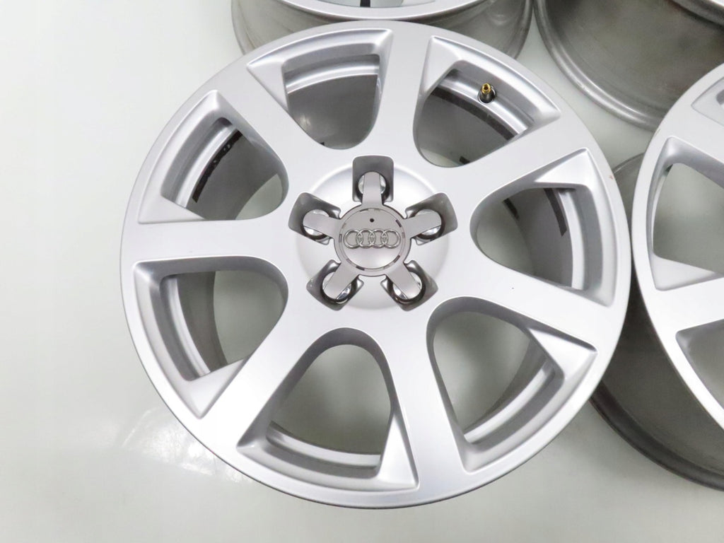 4x Alufelge 17 Zoll 8.0" 5x112 39ET Silber 8R0601025BC Audi Q5 Rim Wheel FEL1872434435pu
