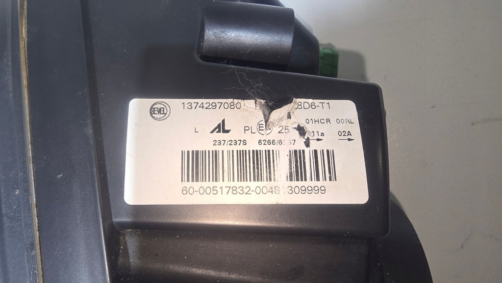 Frontscheinwerfer Fiat Ducato 1374297080 LED Links Scheinwerfer Headlight SCH5226982757fi