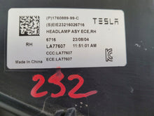 Laden Sie das Bild in den Galerie-Viewer, Frontscheinwerfer Tesla 3 1760889-99-C Full LED Rechts Scheinwerfer Headlight