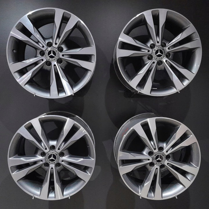 4x Alufelge 18 Zoll 8.5" 5x112 56ET A2054012902 Audi Rim Wheel FEL6451334861pw